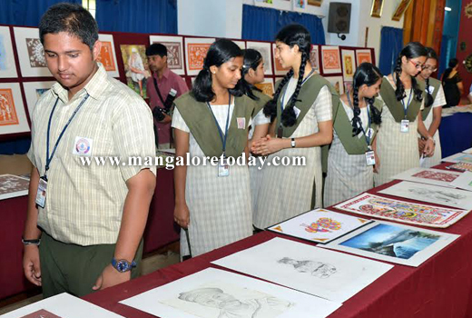 Sharada Vidyalaya students display creativity at “Art Flash” Expo 1